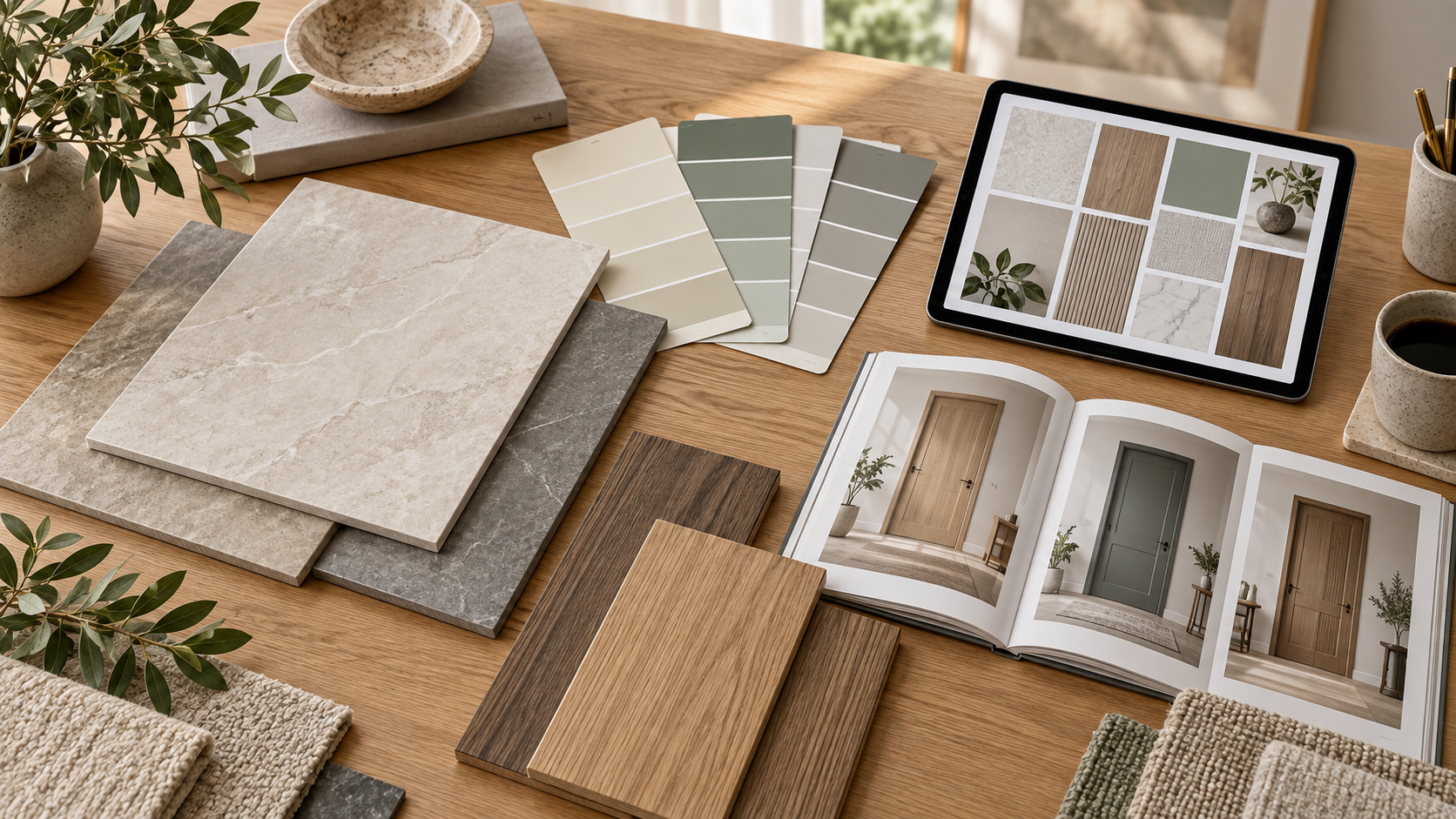 Catalogue de prestations : murs, carrelages, portes et finitions